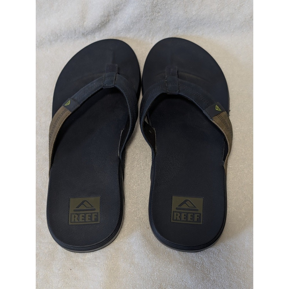Reef Cushion Phantom Navy Blue Flip Flops Sandals Men's 13 Comfort Beach Pool